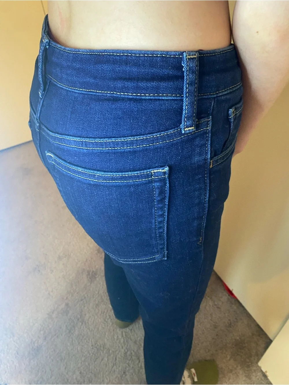 GAP Teen Size 16 Skinny Jeans Dark Indigo Blue stretch denim NWOT back to school